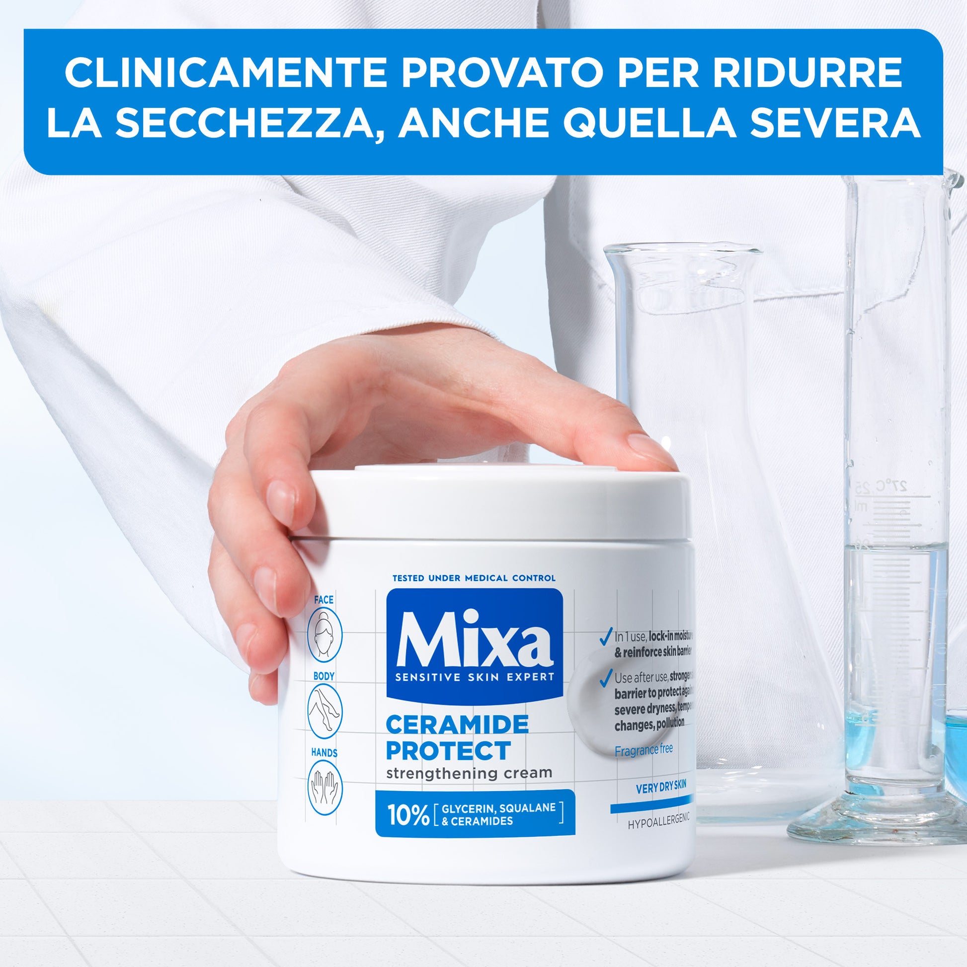 MIXA Ceramide Protect Crema Idratante Rinforzante -5