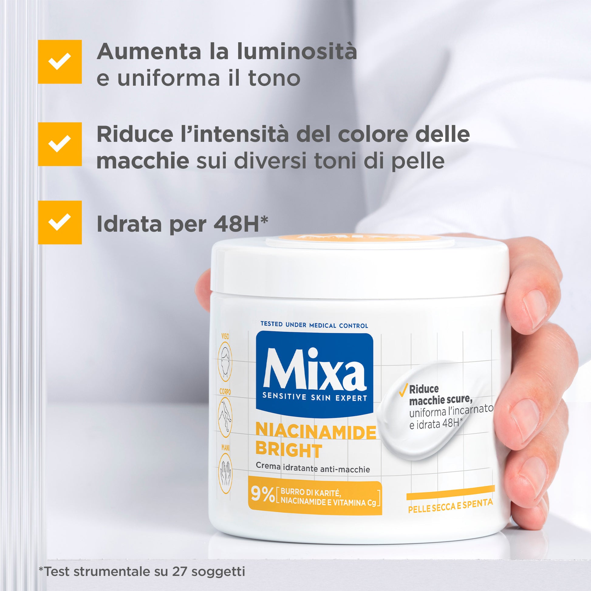 MIXA Niacinamide Bright Crema Idratante Anti-Macchie -4
