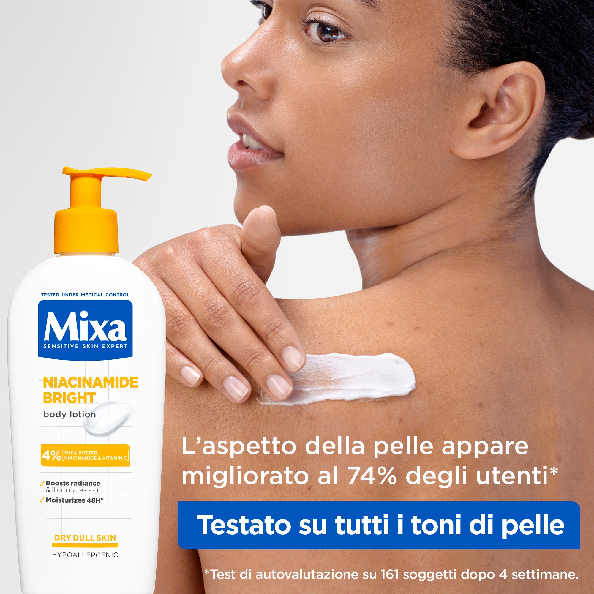 MIXA Niacinamide Bright Lozione Corpo -4