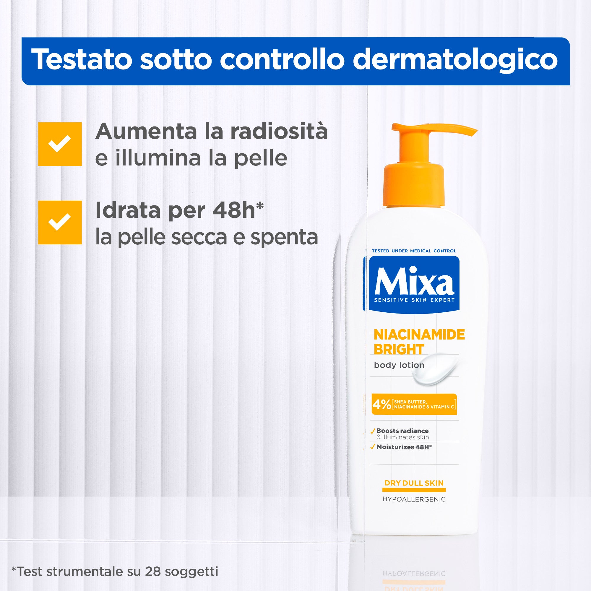 MIXA Niacinamide Bright Lozione Corpo -5