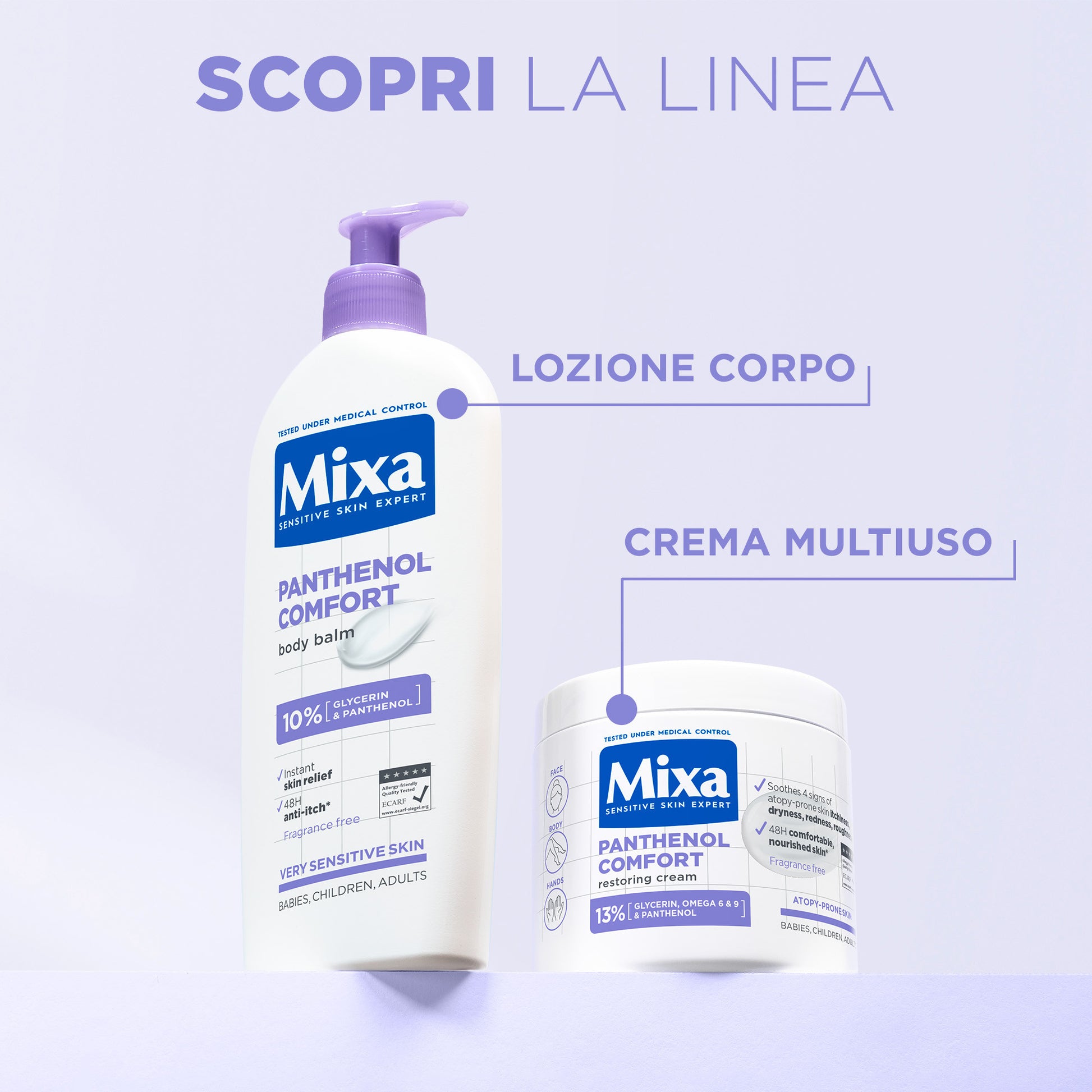 MIXA Panthenol Comfort Balsamo Ricostituente -6