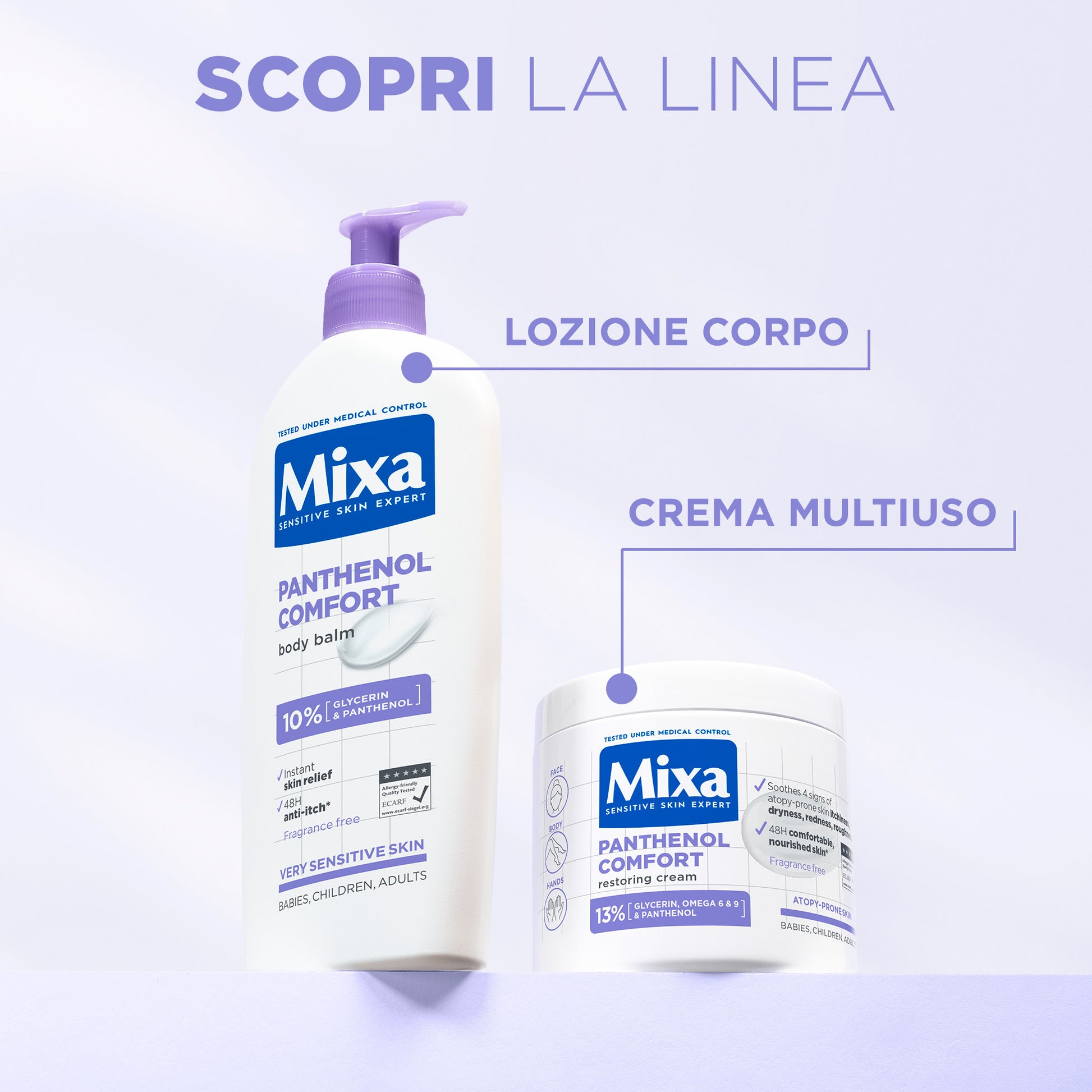 MIXA Panthenol Comfort Crema Lenitiva -8