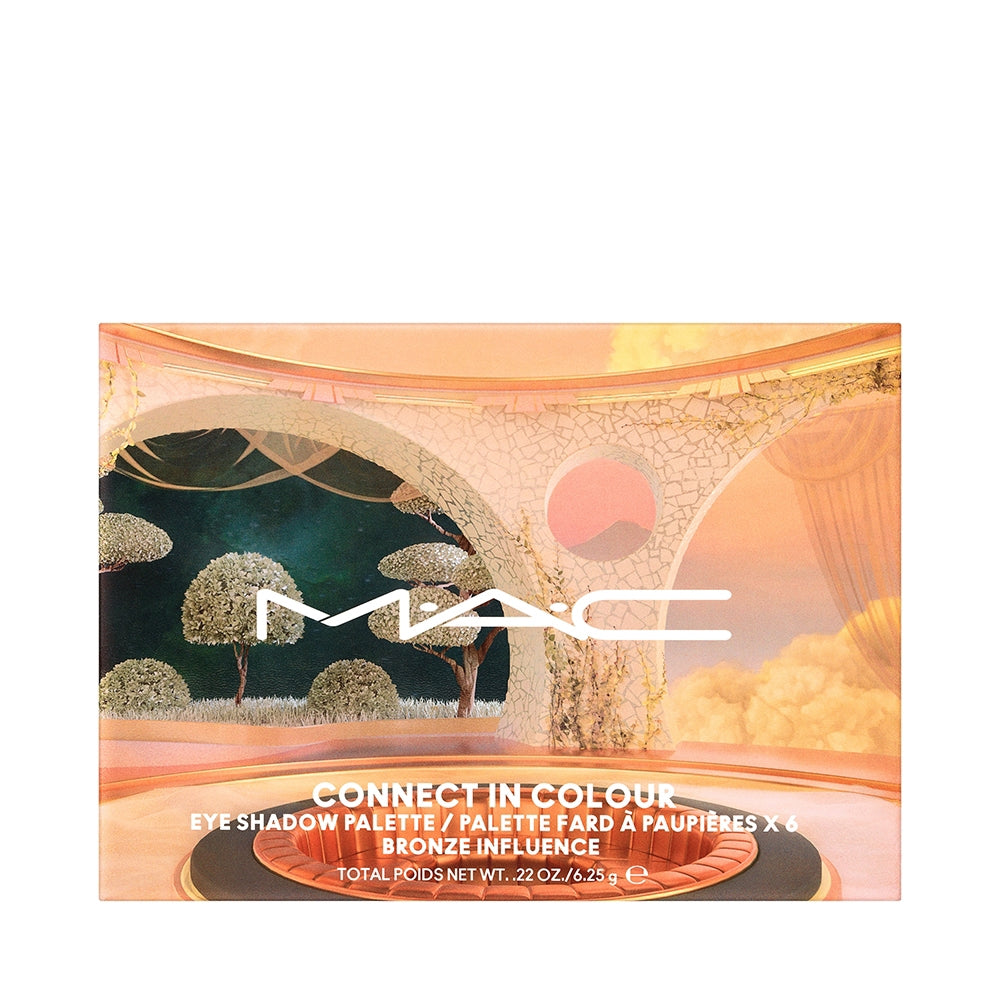 Mac Connect In Colour Eye Shadow Palette Bronze Influence-5