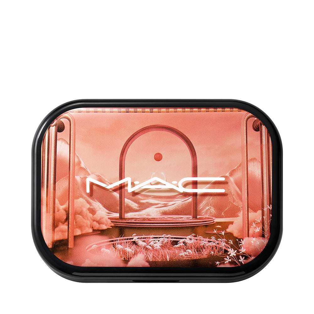 Mac Connect In Colour Eye Shadow Palette Embedded in Burgundy-2