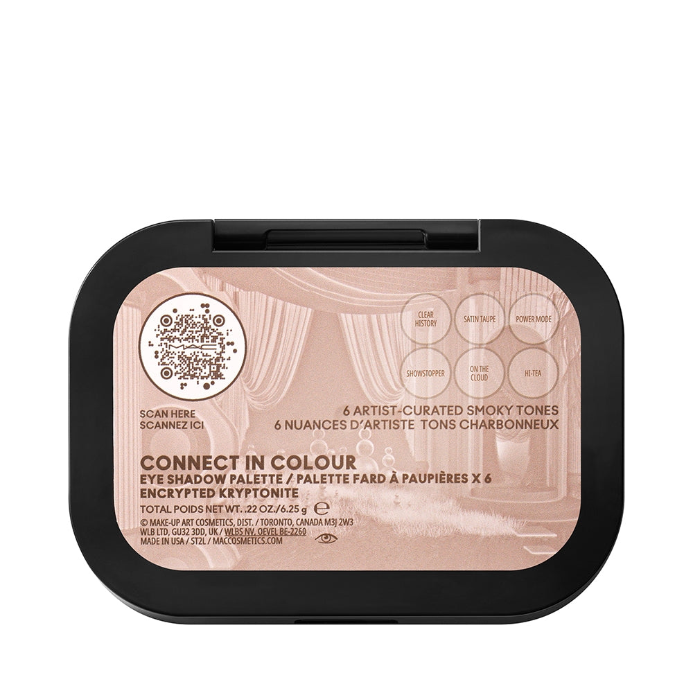 Mac Connect In Colour Eye Shadow Palette Encrypted Kryptonite-4