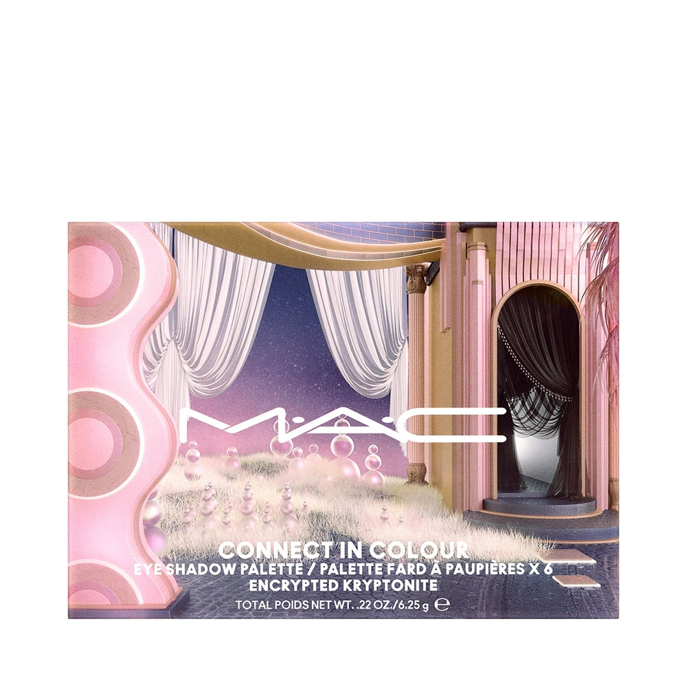 Mac Connect In Colour Eye Shadow Palette Encrypted Kryptonite-5