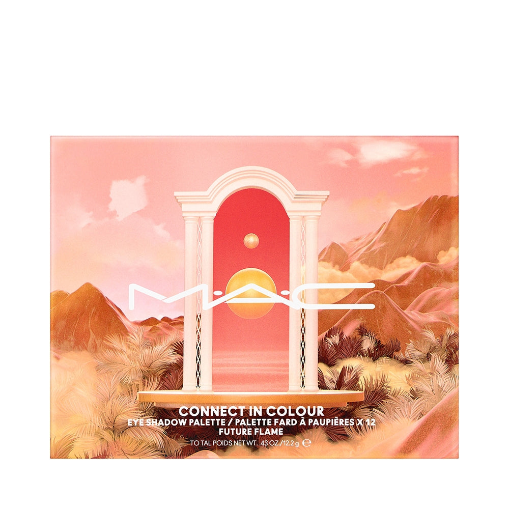 Mac Connect In Colour Eye Shadow Palette Future Flame-5