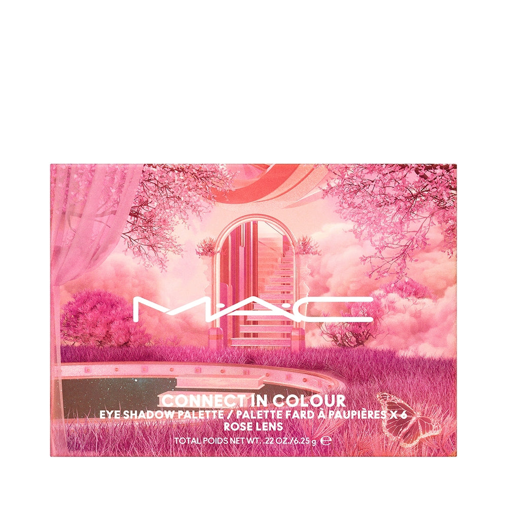 Mac Connect In Colour Eye Shadow Palette Rose Lens-5