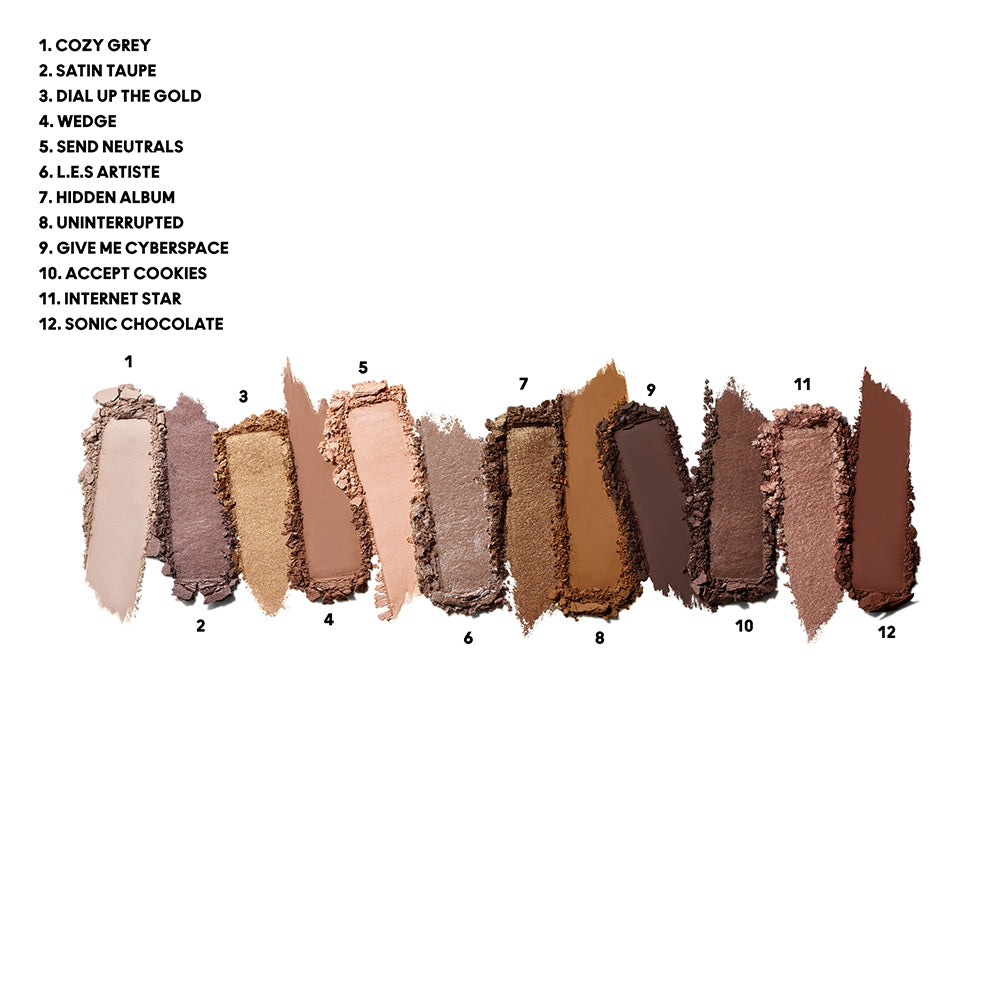 Mac Connect In Colour Eye Shadow Palette Unfiltered Nudes-3
