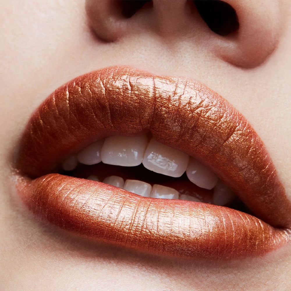 Mac Frost Lipstick Bronze Shimmer-2