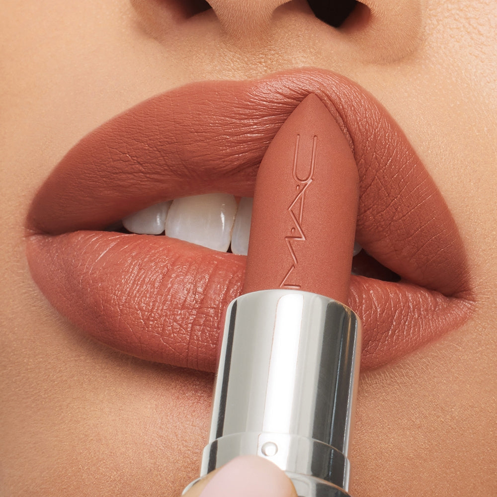 Mac MACximal Silky Matte Lipstick Warm Teddy-3