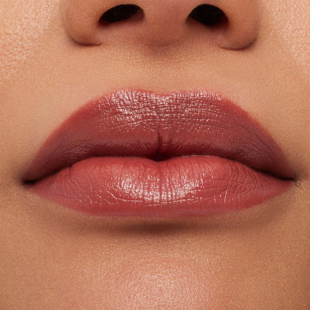 Mac MACximal Sleek Satin Lipstik   Crème In Your Coffee-3