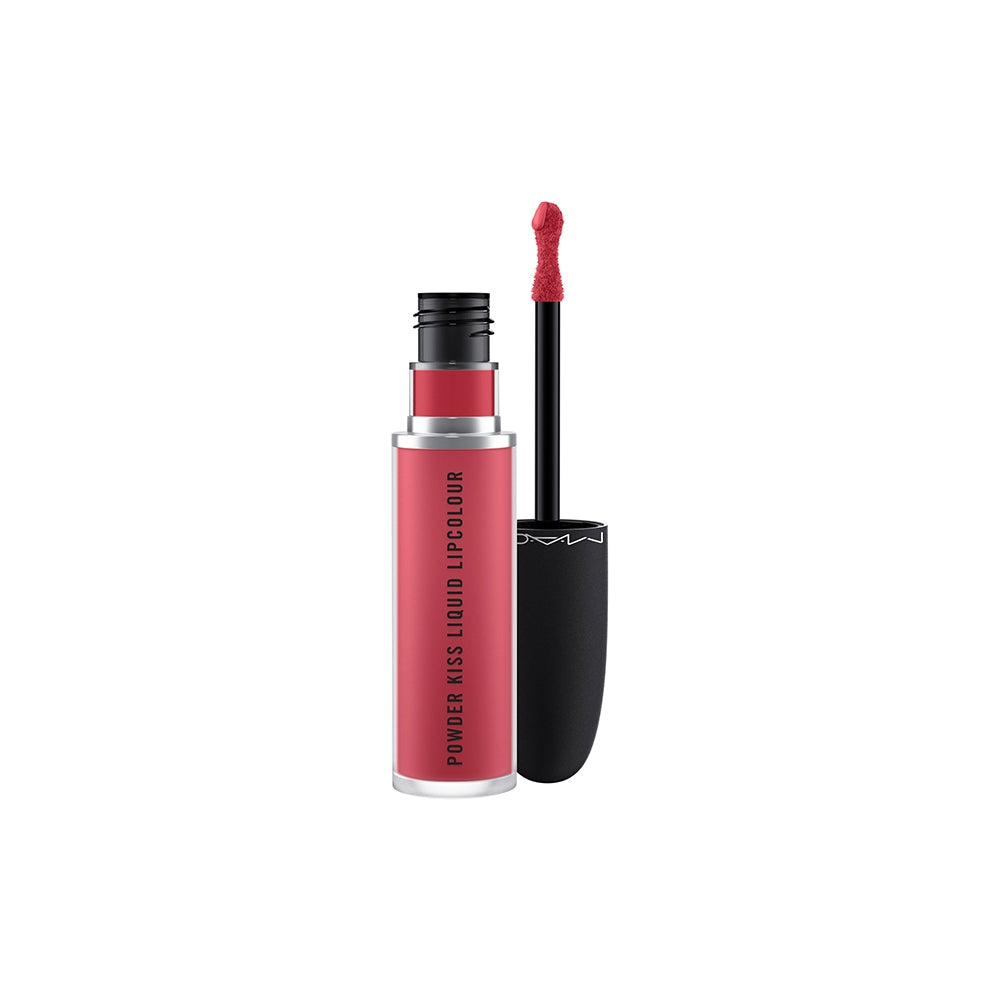 Mac Powder Kiss Liquid Lipcolour 988 A Little Tamed-3