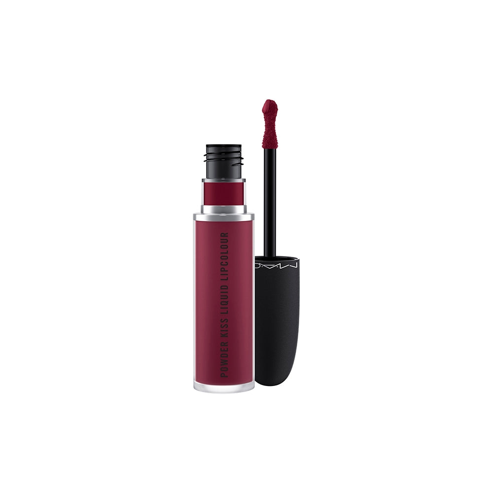 Mac Powder Kiss Liquid Lipcolour Burning Love-2
