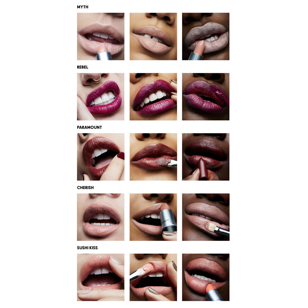 Mac Satin Lipstick 813 Mocha-4