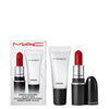 Mac Winter's Kiss Mini Lip Duo: Mini Retro Matte Lipstick Red+Mini Lipglass Clear