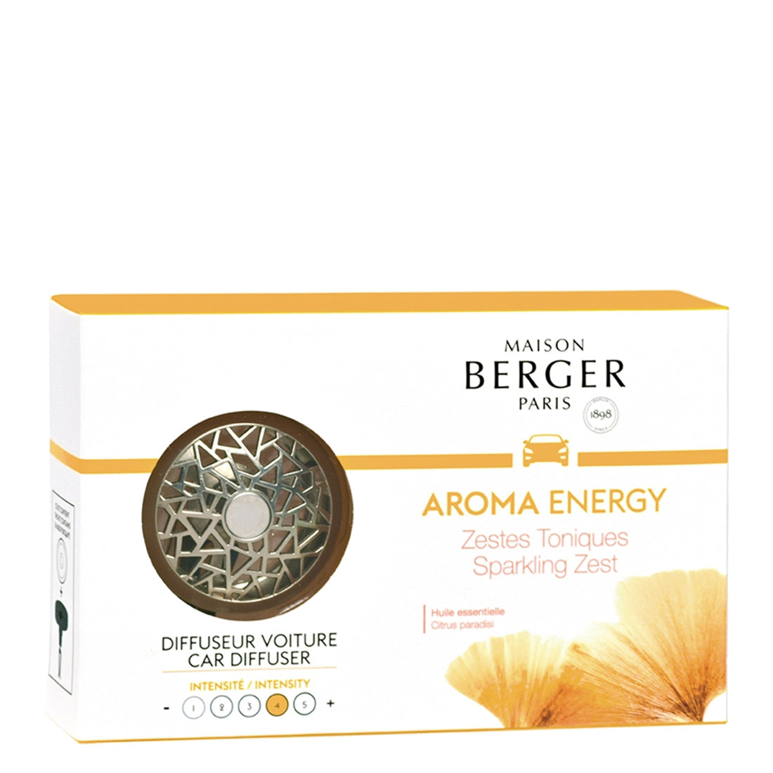Maison Berger Paris Diffuseur Voiture Aroma Energy
