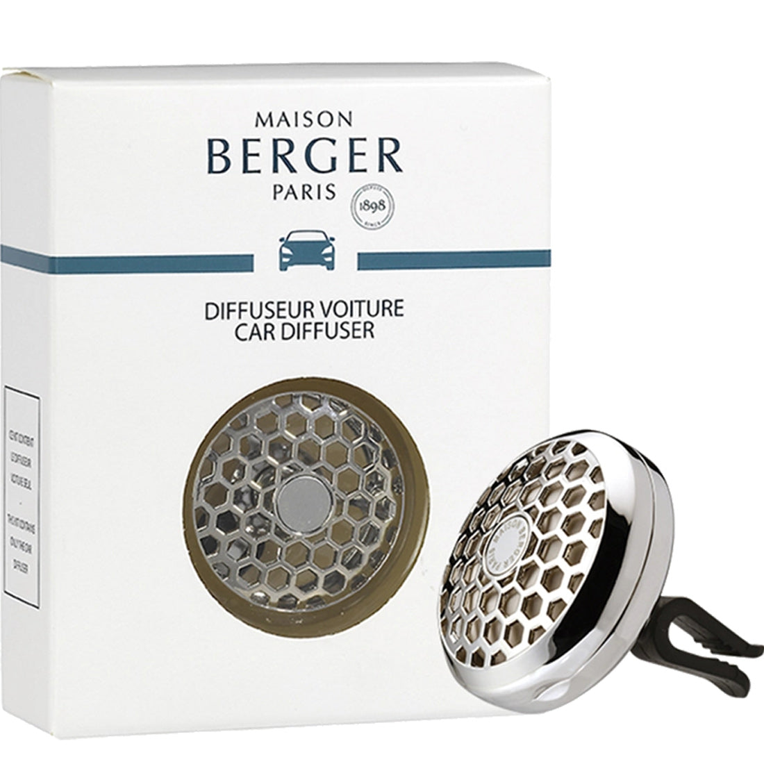 Maison Berger Paris Diffuseur Voiture Clip Honey Comb