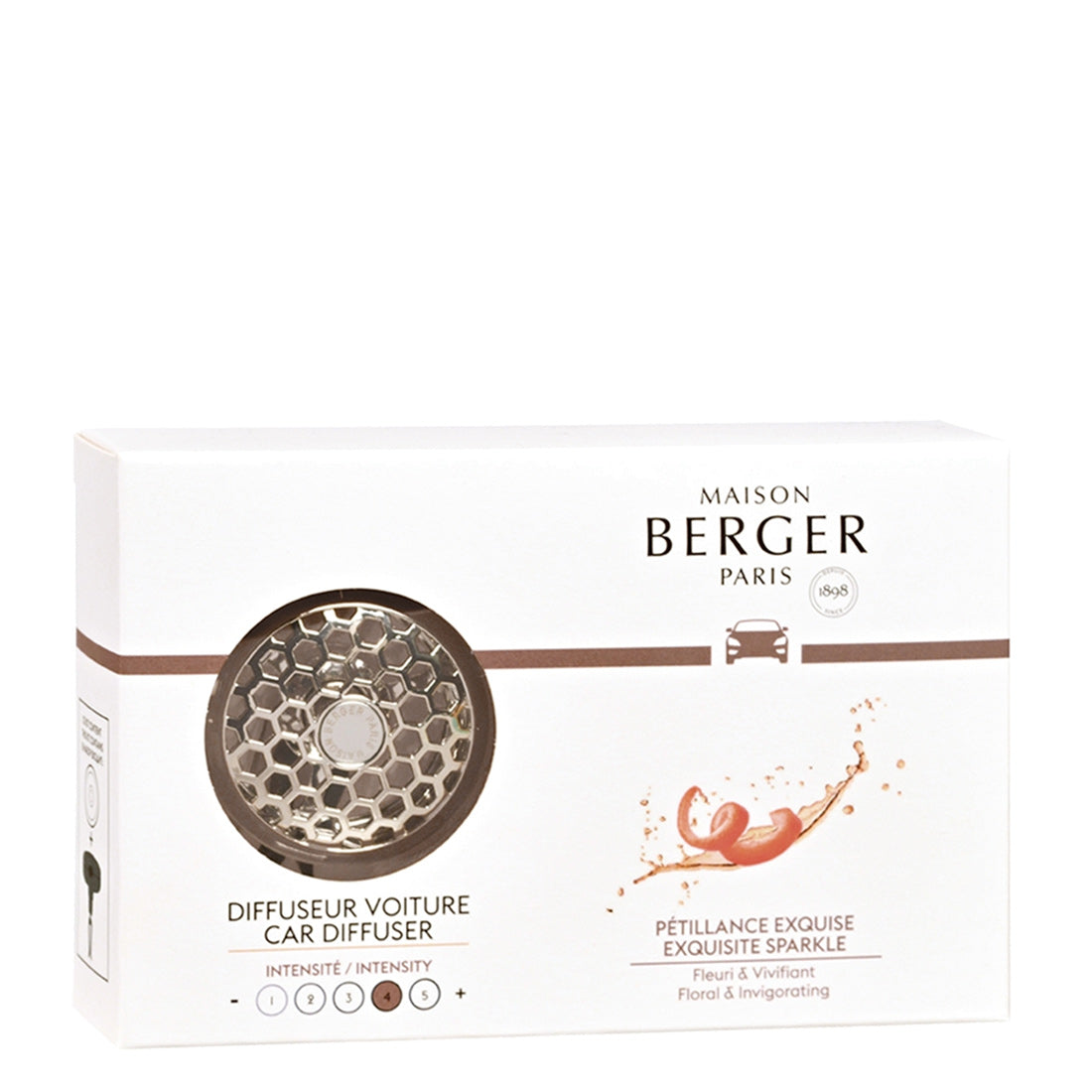 Maison Berger Paris Diffuseur Voiture Petillance Exquise