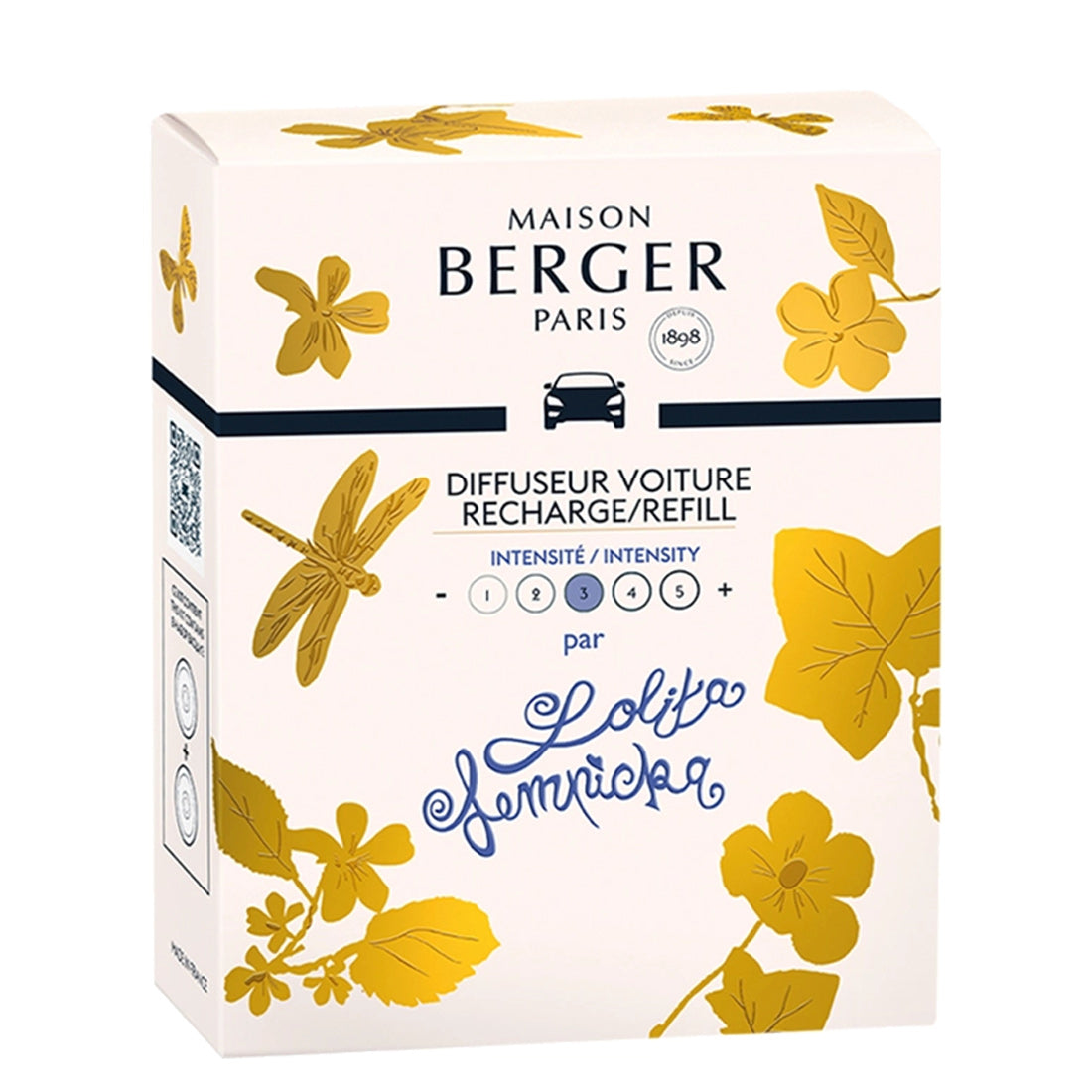 Maison Berger Paris Diffuseur Voiture Recharge Lolita Lempicka