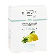 Maison Berger Paris Diffuseur Voiture Recharge Zeste De Verveine