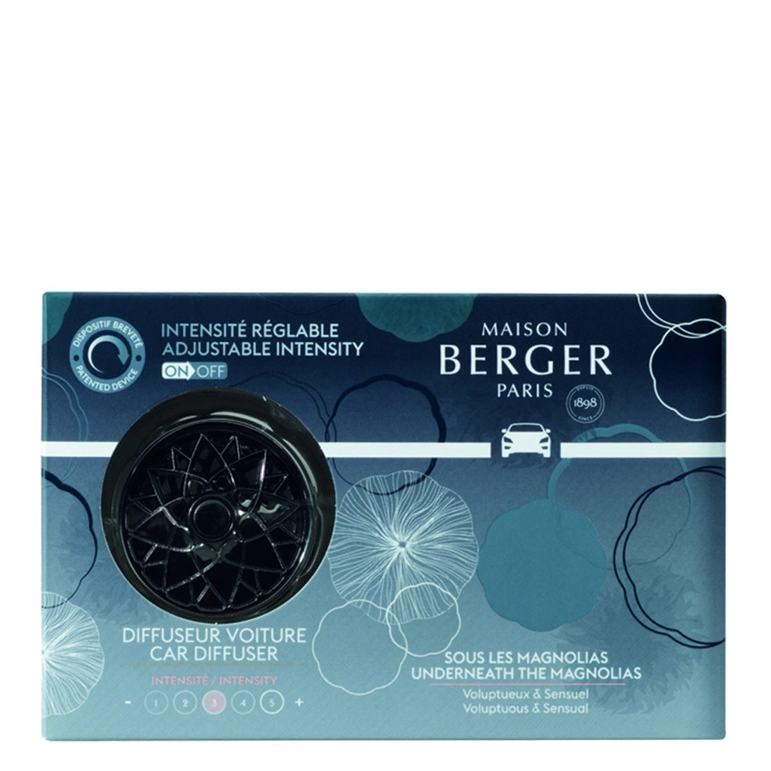 Maison Berger Paris Diffuseur Voiture Sous les Magnolias