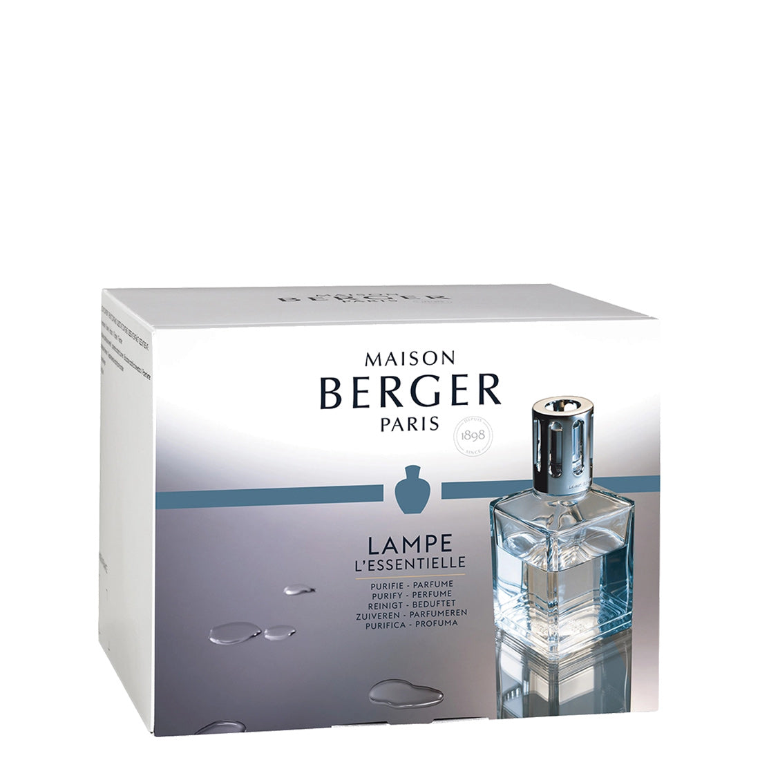 Maison Berger Paris Lamp L'Essentielle Carrée(Lampada+2Ricariche 250ml)