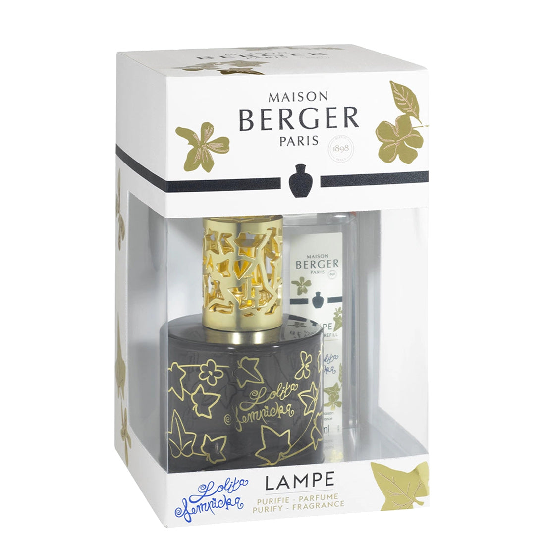 Maison Berger Paris Lampe Lolita Lempicka Noire + Ricarica 250 ml