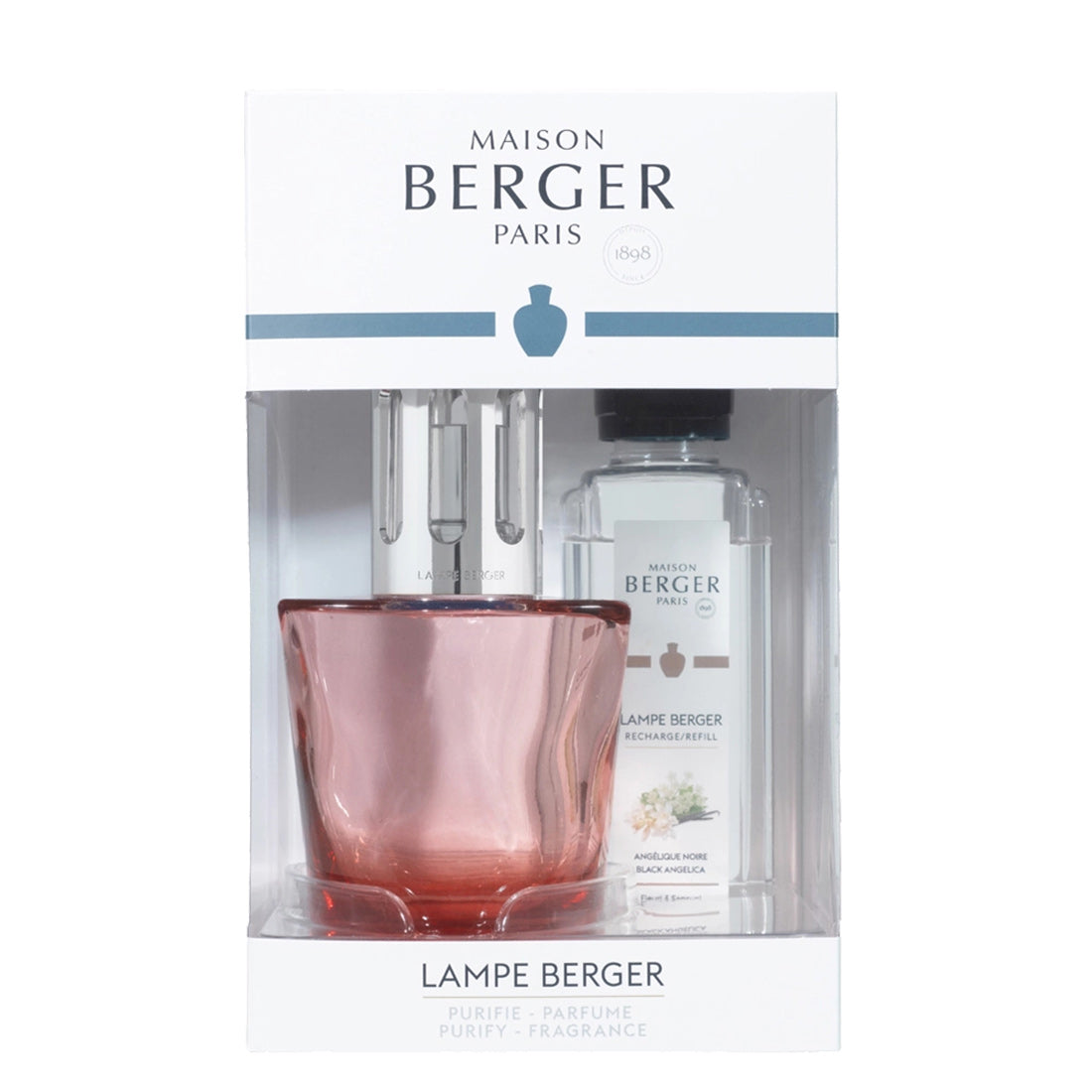 Maison Berger Paris Terra Rouge+Ricarica Angélique noire 250 ml