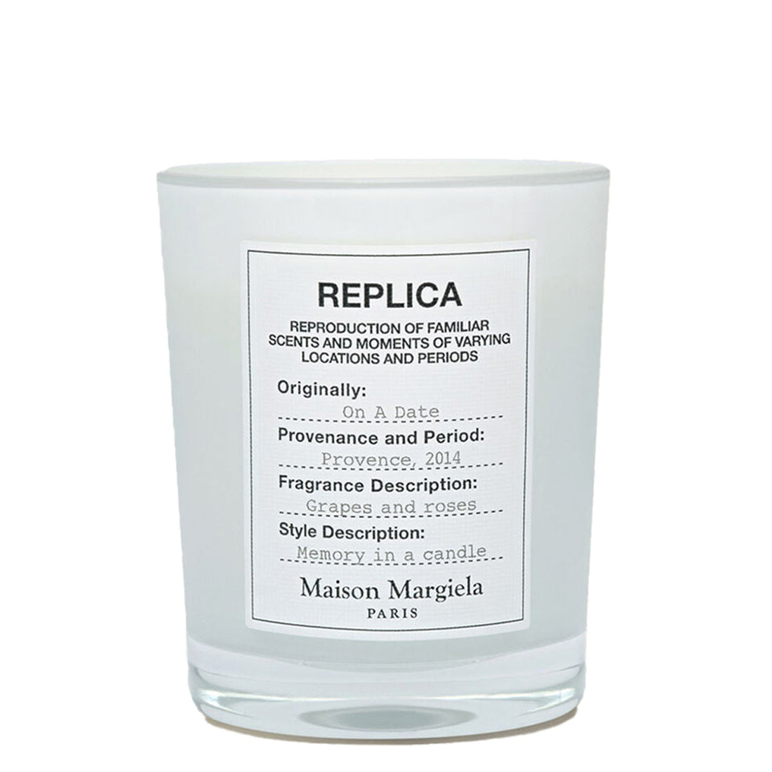 Maison Margiela Replica On A Date Candle