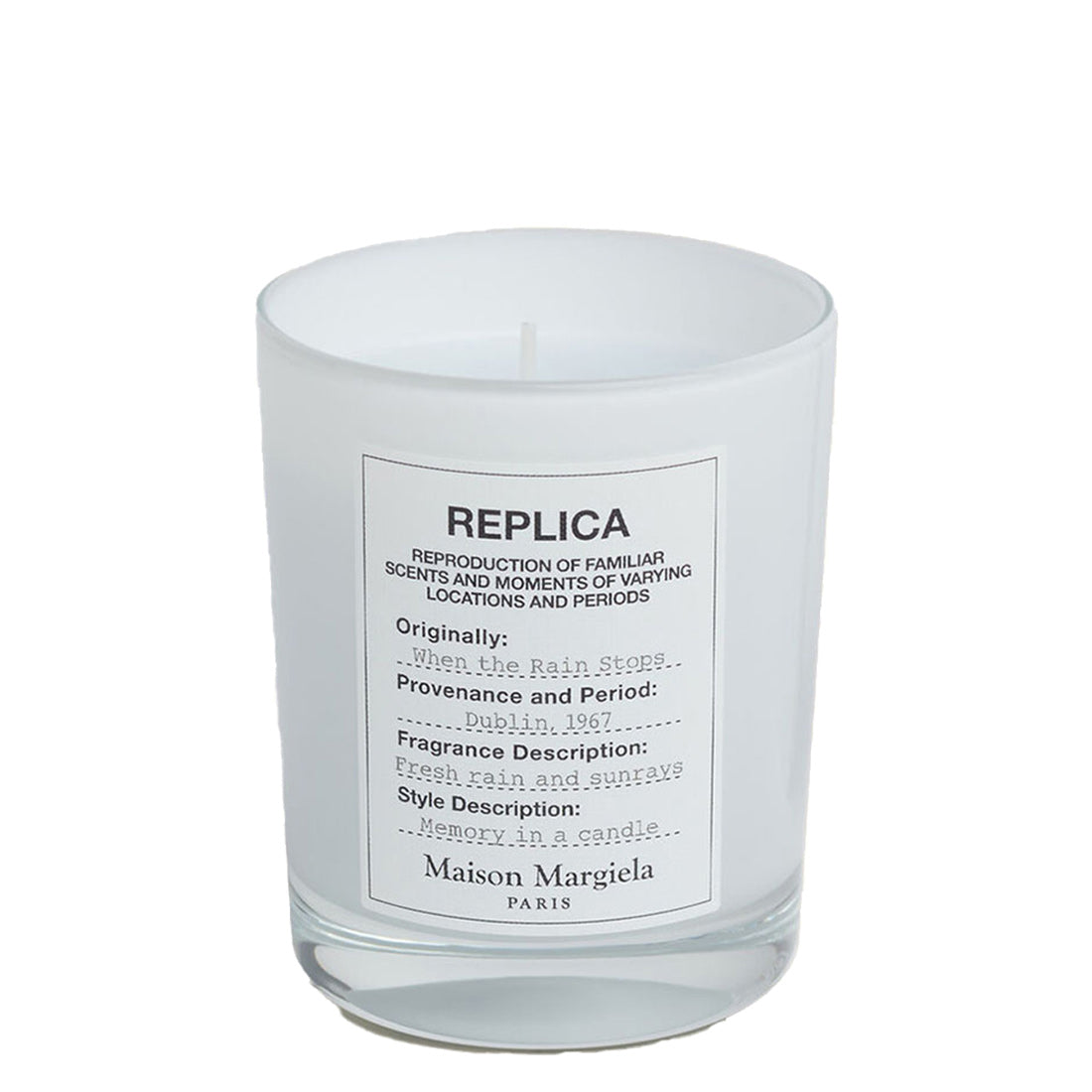 Maison Margiela Replica When The Rain Stops Candle