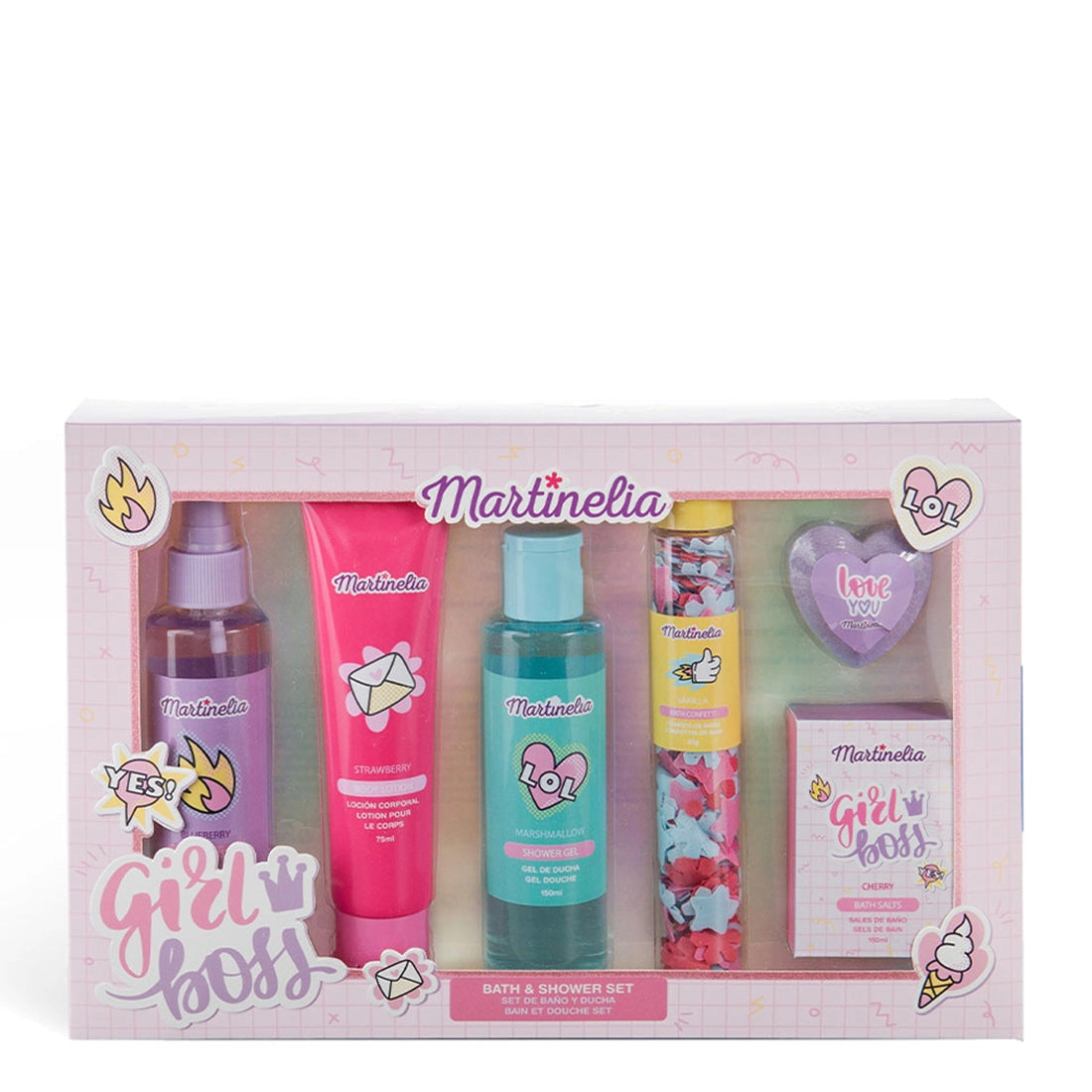 Martinelia Super Girl Bath & Shower Set