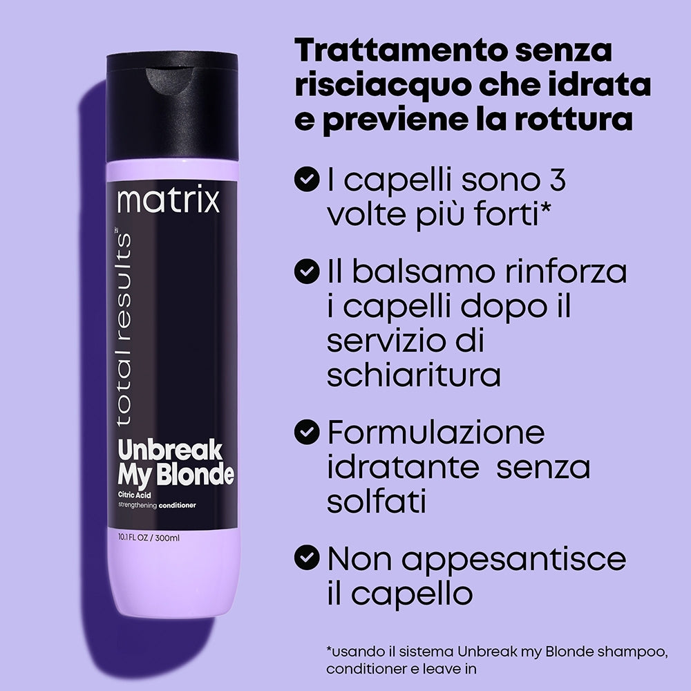 Matrix Total Results Unbreak My Blonde Conditioner-2