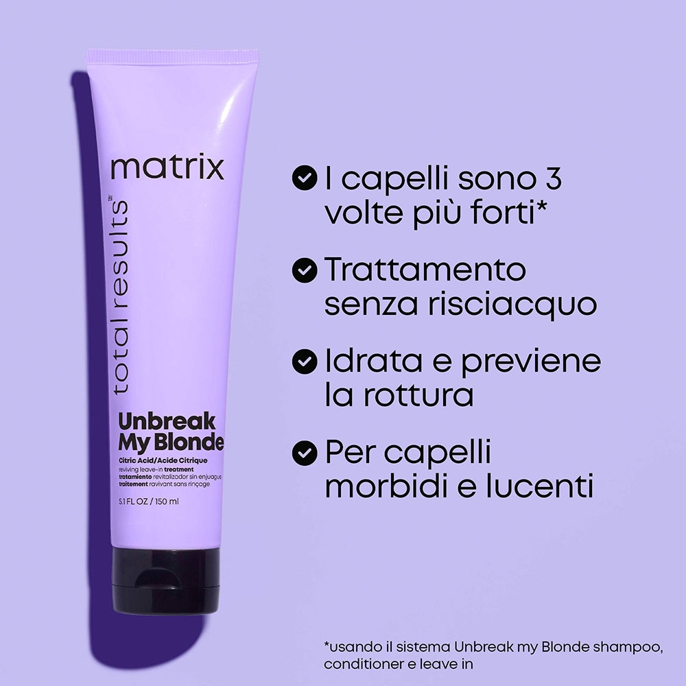Matrix Total Results Unbreak My Blonde Leave-in-2