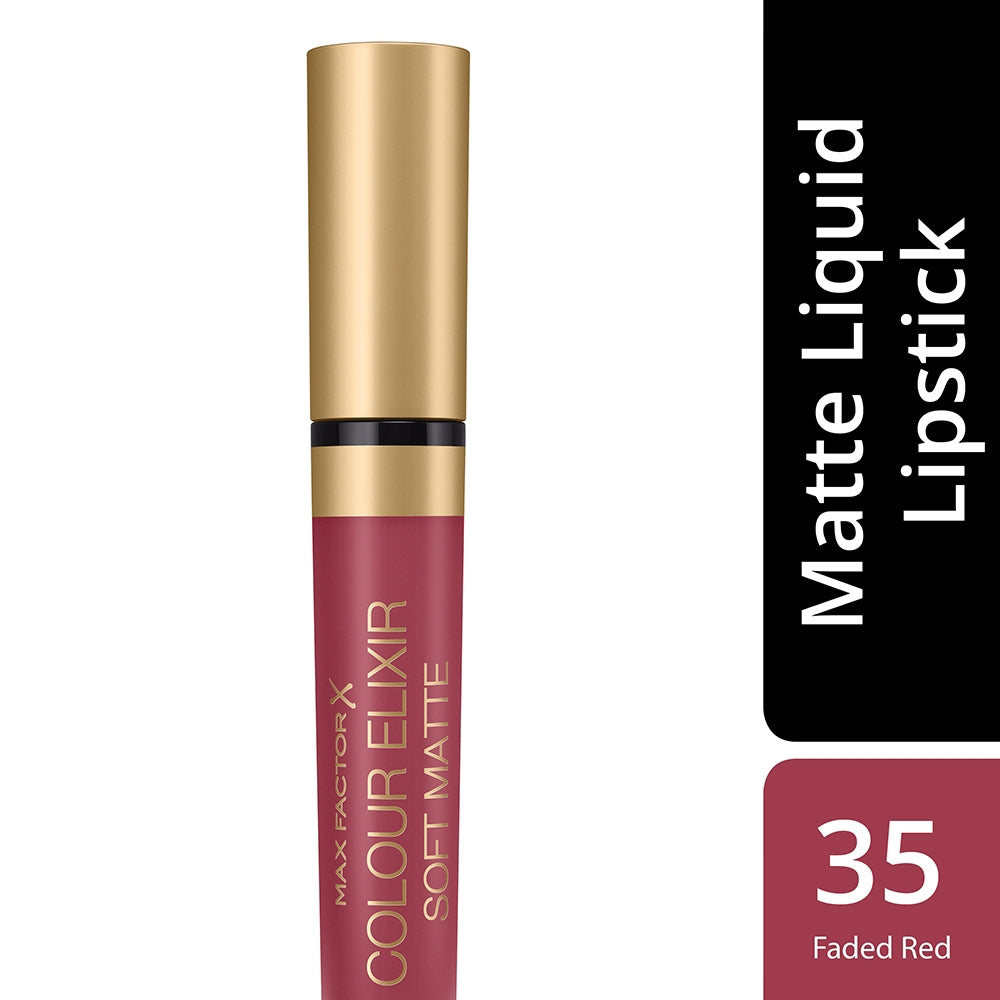 Max Factor Colour Elixir Soft Matte 35 Faded Red-5