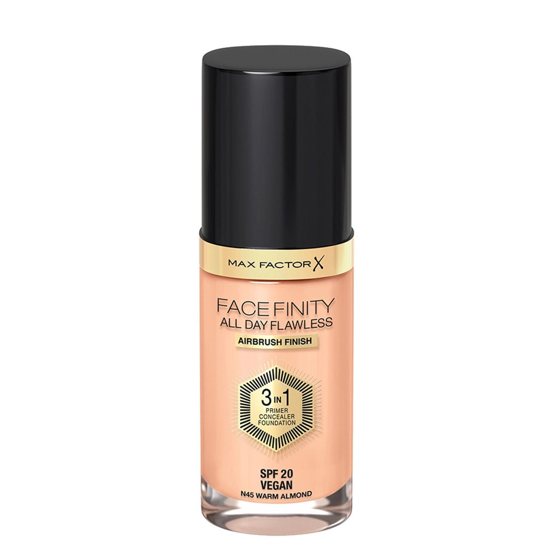 Max Factor Facefinity Flawless 3In1 045 Warm Almond SPF20
