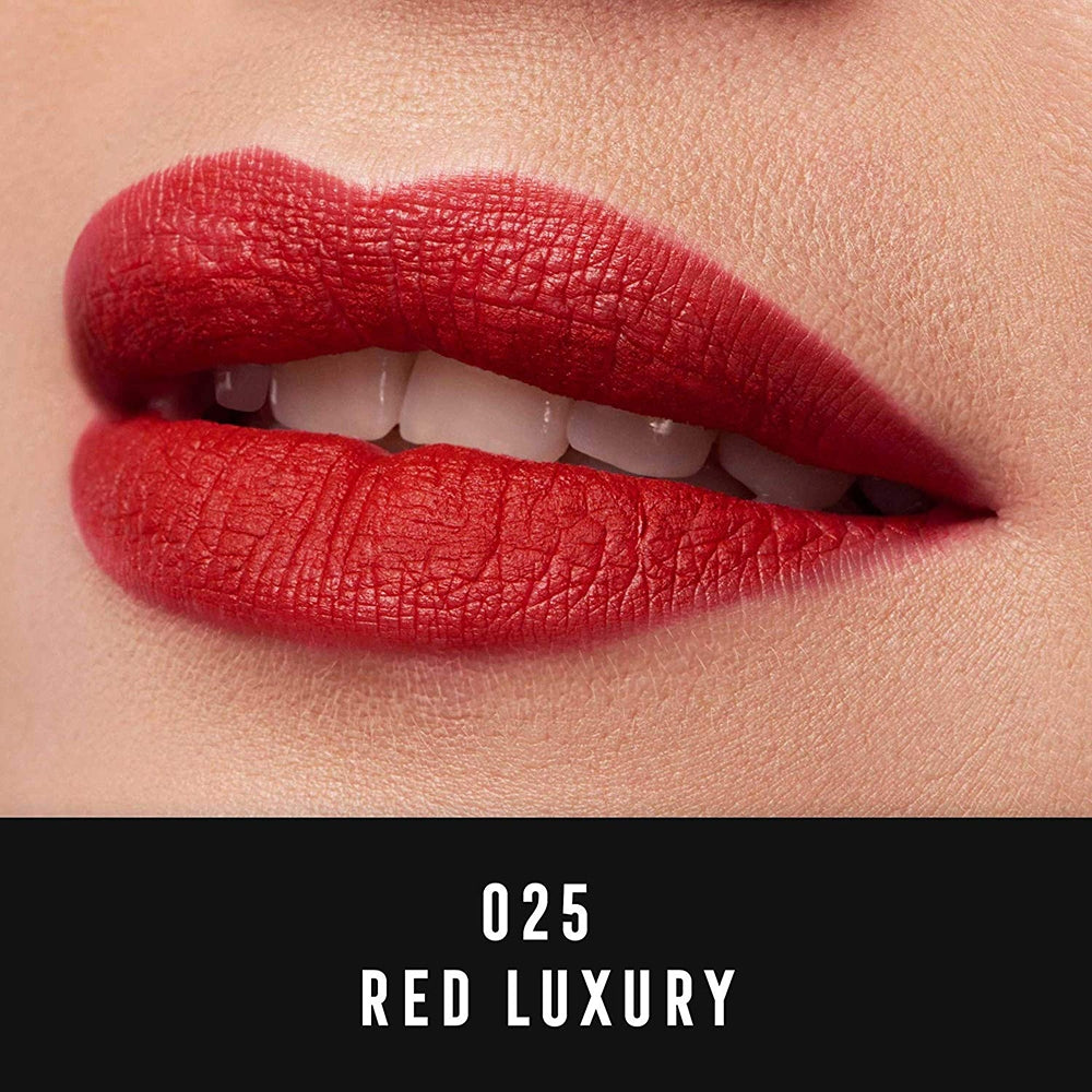 Max Factor Lipfinity Velvet Matte 25 Red Luxury Waterproof-3