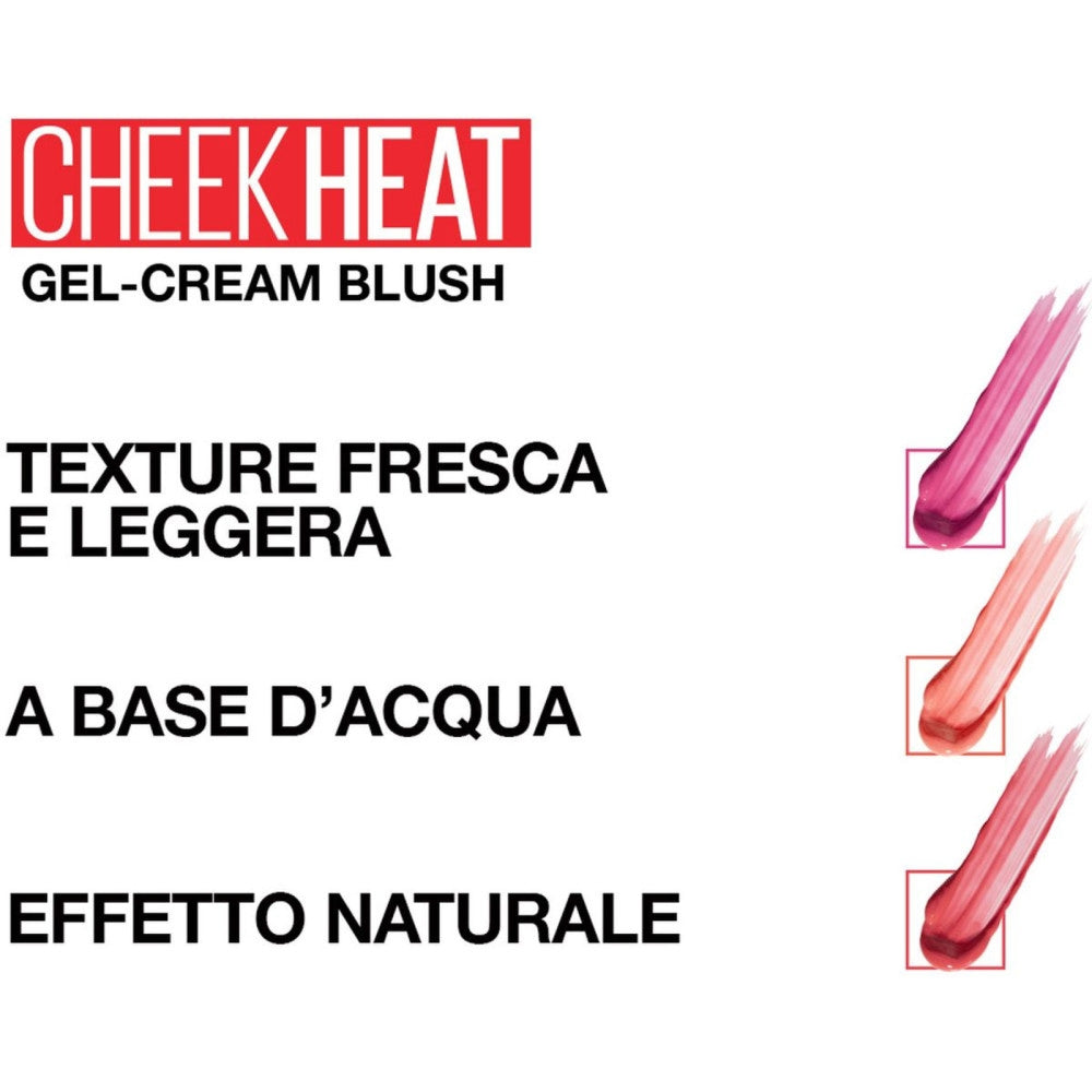 Maybelline New York Cheek Heat Gel 25 Fuchsia Spark-3