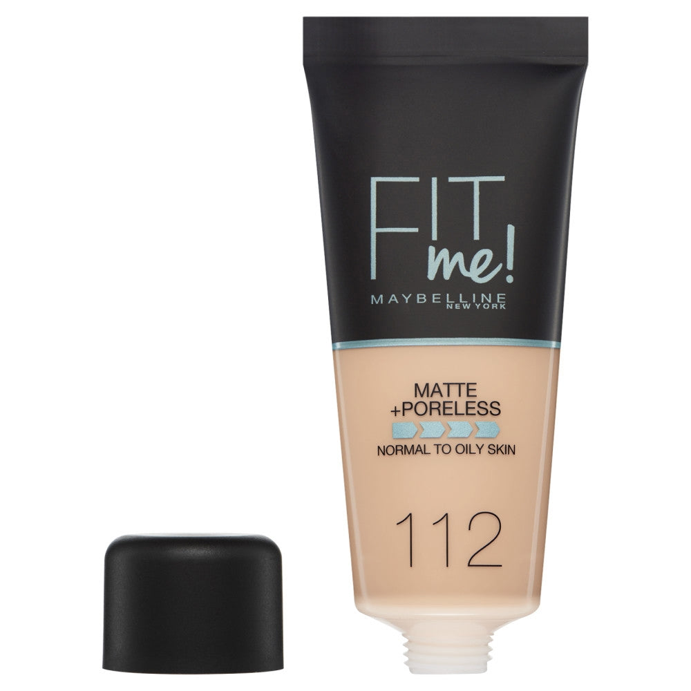 Maybelline New York Fit Me Matte&Poreless 112 Soft Beige-2