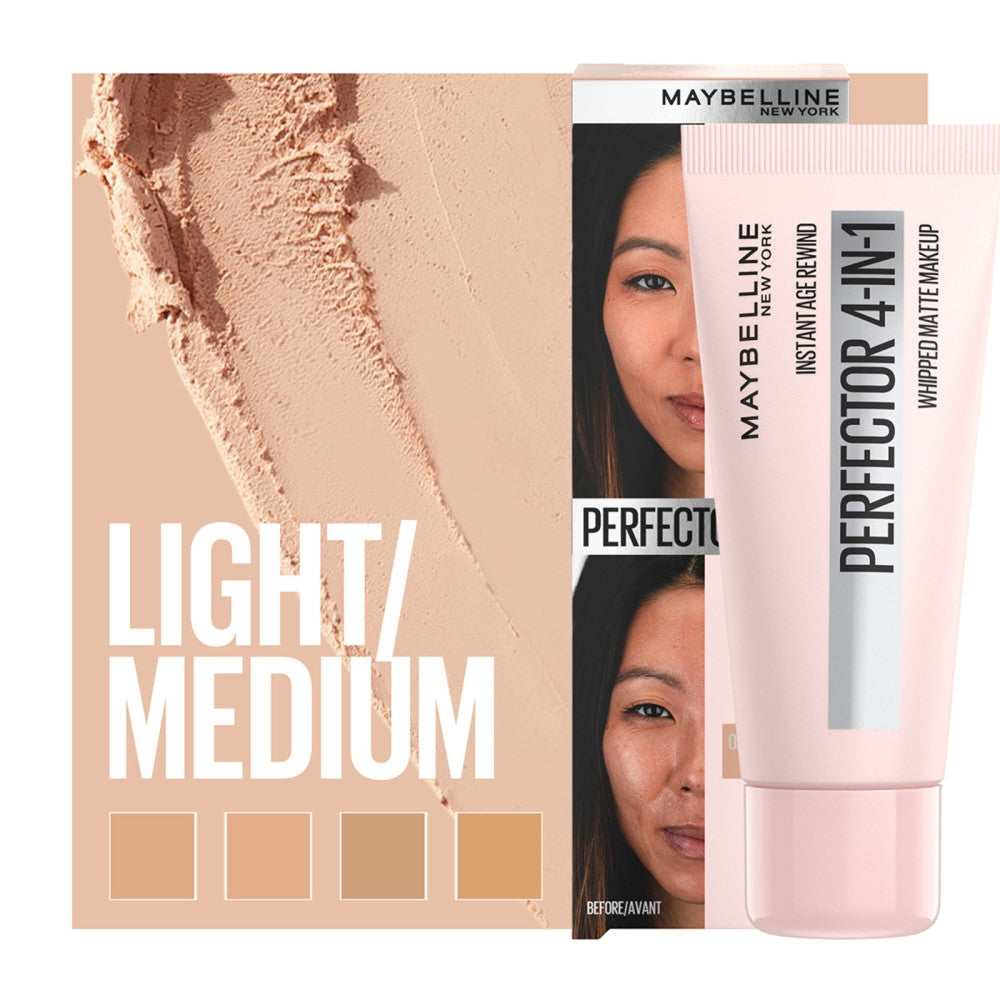 Maybelline New York Instant Age Rewind Perfector 4-IN-1 02 Light Medium-4