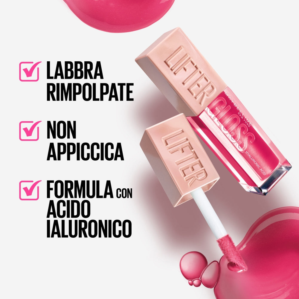 Maybelline New York Lifter Gloss 24 Bubblegum-3