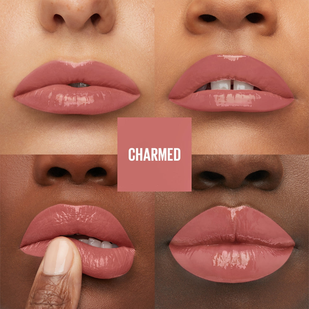 Maybelline New York Super Stay Vinyl Ink 100 Charmed-4