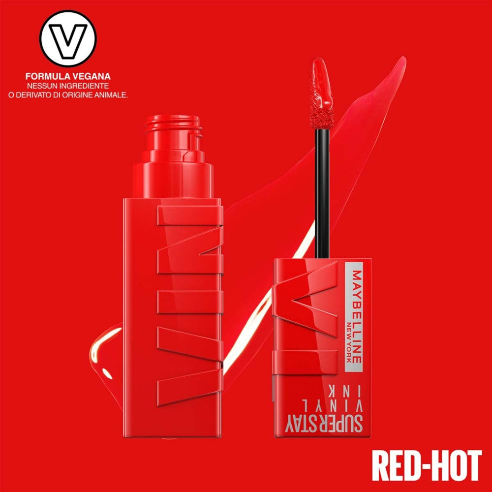 Maybelline New York Super Stay Vinyl Ink 25 Red-Hot-4