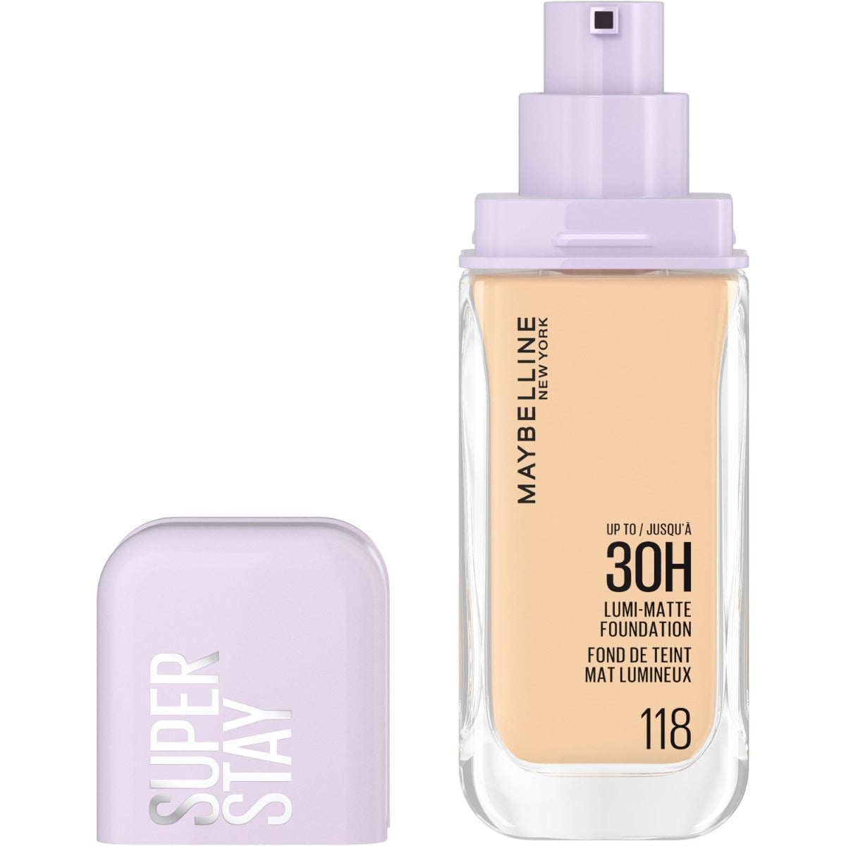 Maybelline New York Superstay Lumi Matte 30H Foundation 118-2