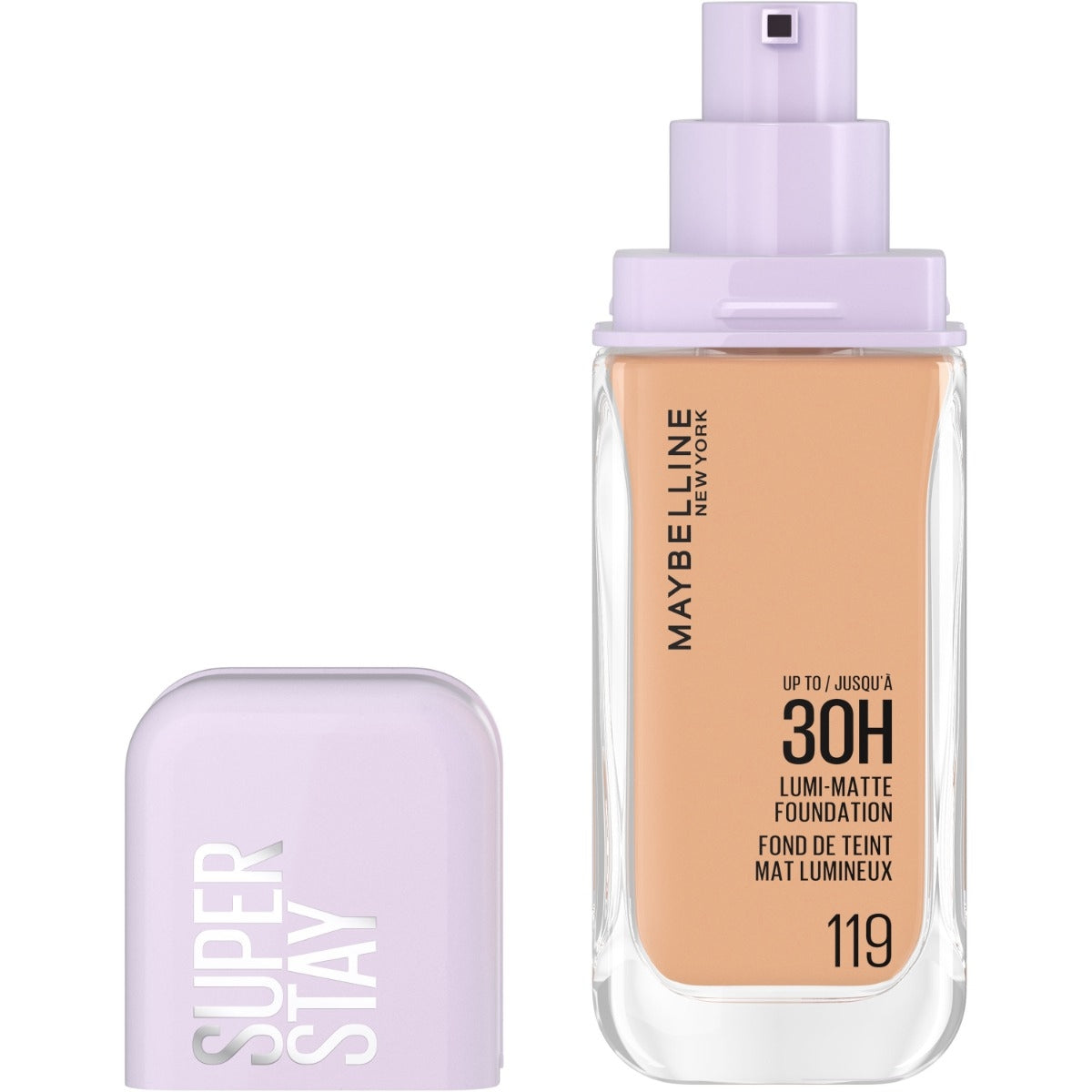 Maybelline New York Superstay Lumi Matte 30H Foundation 119-2