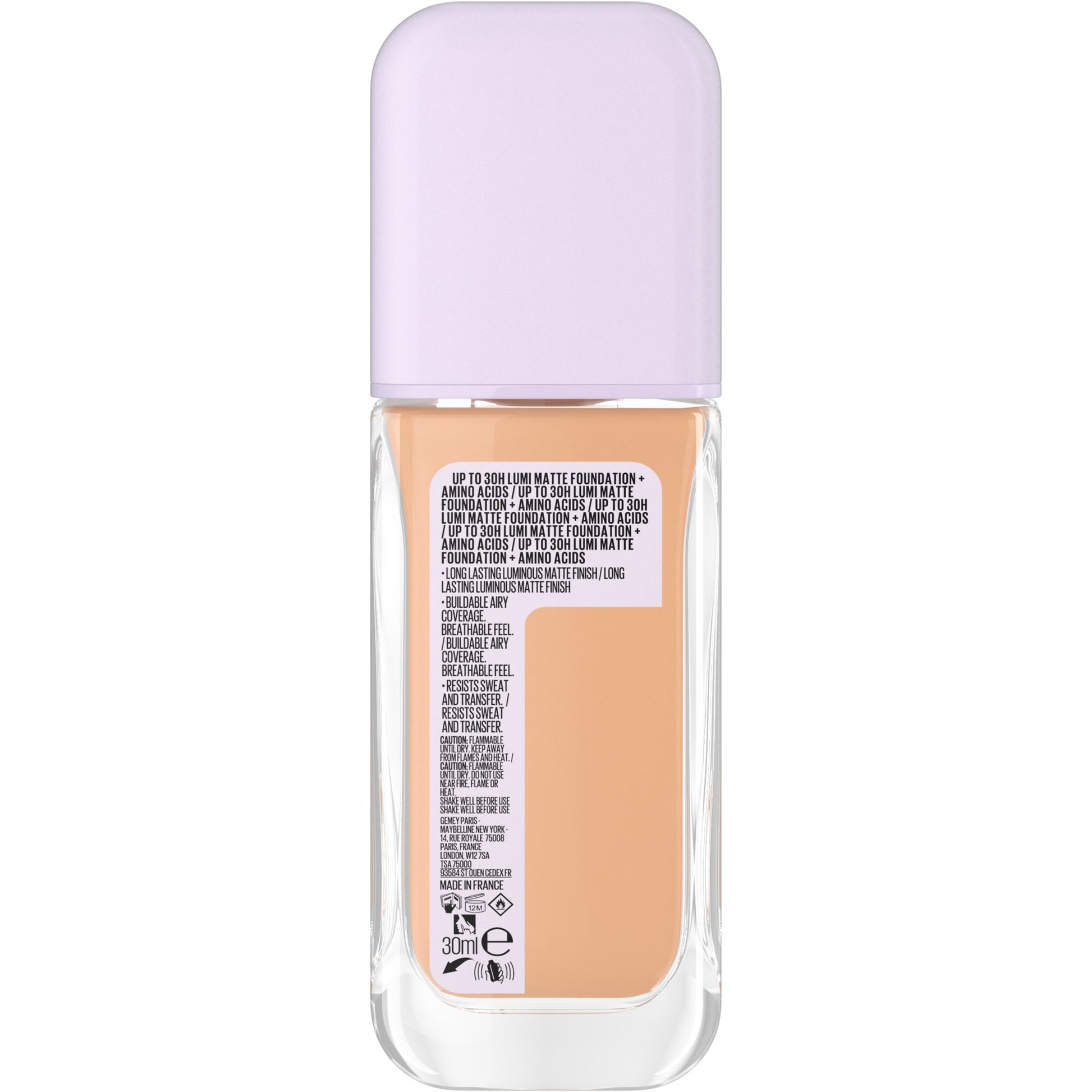 Maybelline New York Superstay Lumi Matte 30H Foundation 126-3