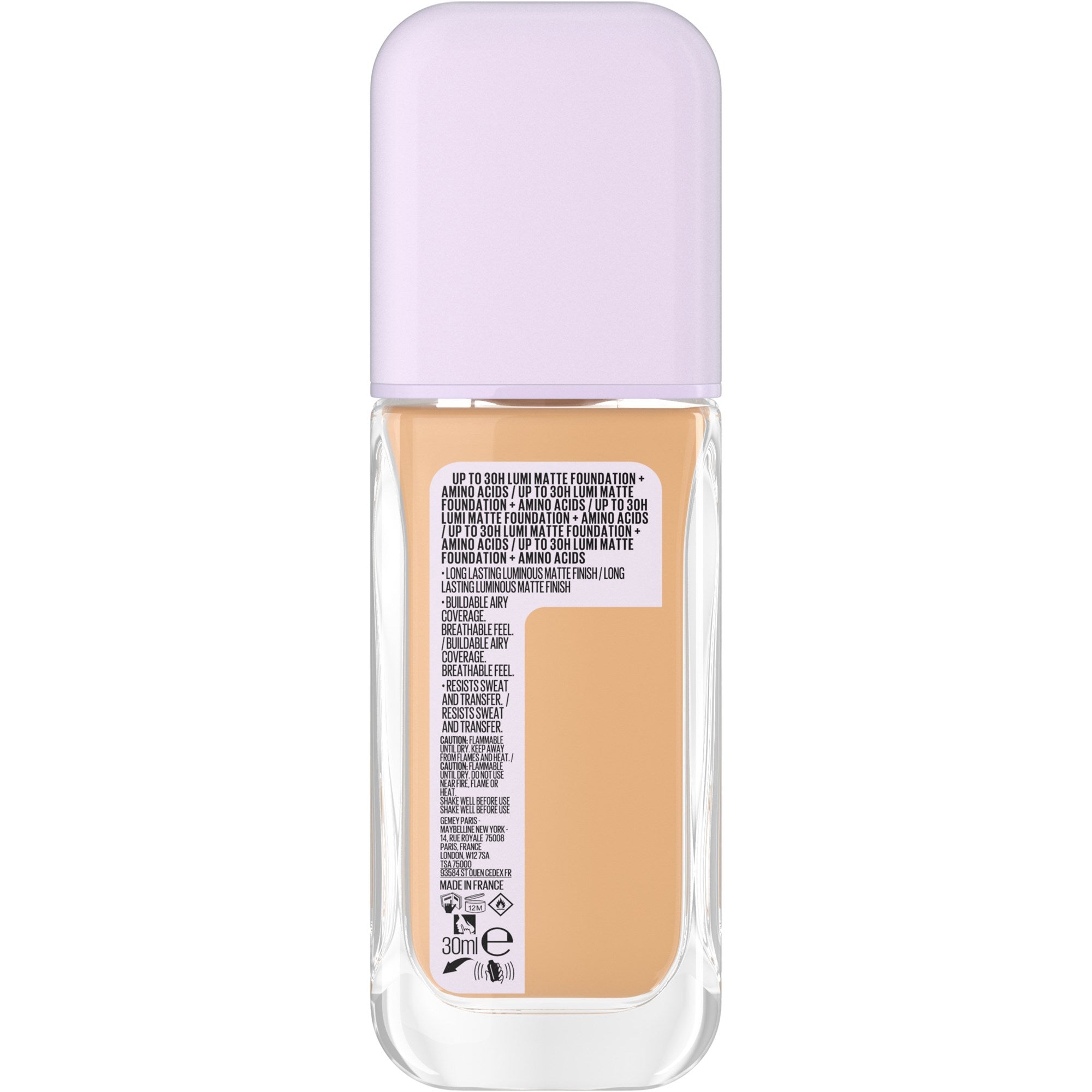 Maybelline New York Superstay Lumi Matte 30H Foundation 250-3