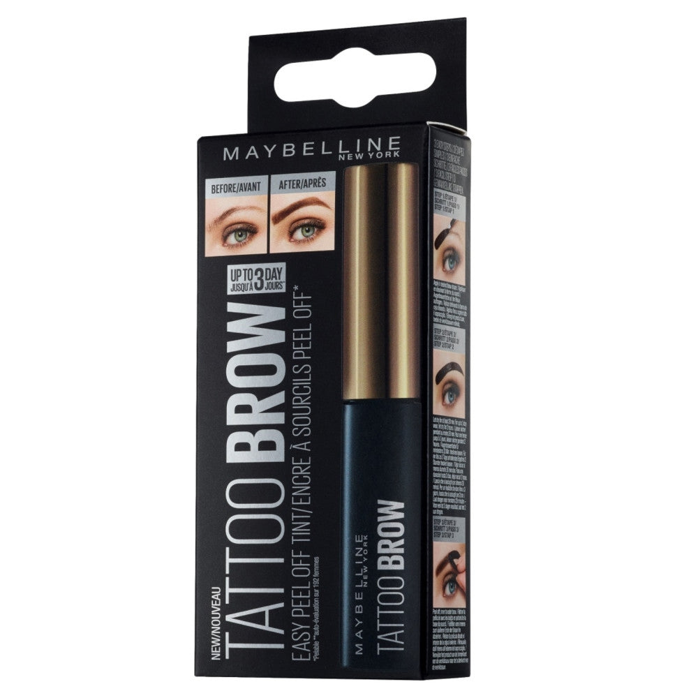 Maybelline New York Tattoo Brow Peel Off 02 Medium Brown-3