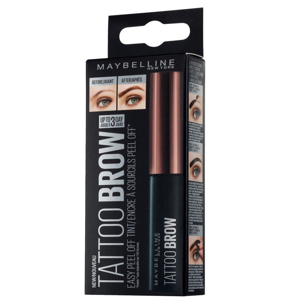 Maybelline New York Tattoo Brow Peel Off 03 Dark Brown-3