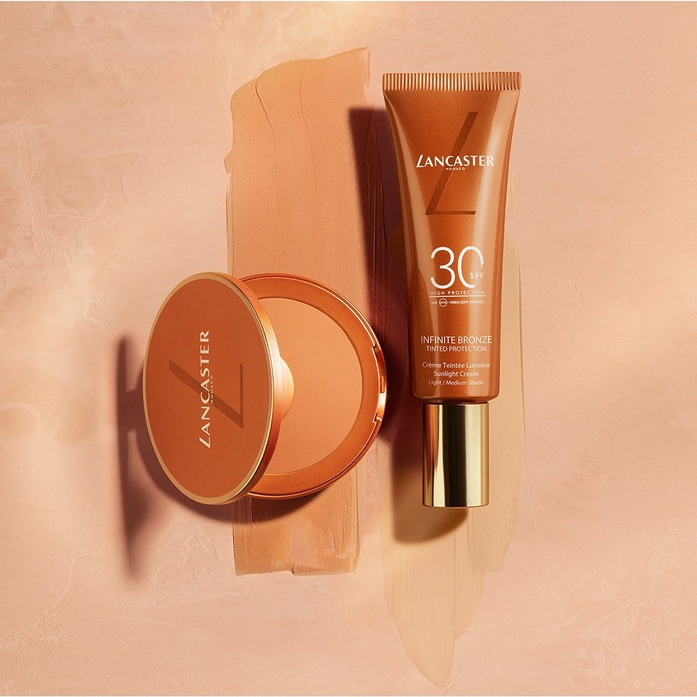 Lancaster Infinite Bronze Tinted Protection Crème Teintée Lumière Light / Medium-5
